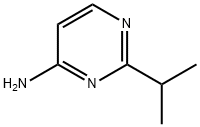 4-피리미딘아민,2-(1-메틸에틸)-(9CI) 구조식 이미지