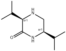 피페라지논,3,6-비스(1-메틸에틸)-,시스-(9CI) 구조식 이미지