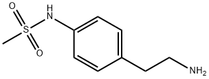 N-(4-(2-aMinoethyl)phenyl)MethanesulfonaMide Structure