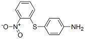 p-(o-니트로페닐티오)아닐린 구조식 이미지