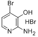 2-AMINO-3-HYDROXY-4-BROMOPYRIDINE HBR 구조식 이미지