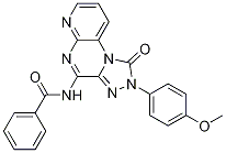 BenzaMide, N-[1,2-dihydro-2-(4-Methoxyphenyl)-1-oxopyrido[2,3-e][1,2,4]triazolo[4,3-a]pyrazin-4-yl]- Structure