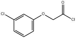 3-CHLOROPHENOXYACETYL CHLORIDE 구조식 이미지