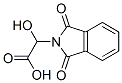 2H-Isoindole-2-acetic  acid,  1,3-dihydro--alpha--hydroxy-1,3-dioxo- Structure