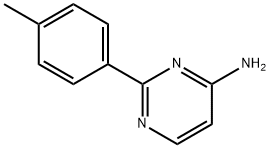 4-Pyrimidinamine, 2-(4-methylphenyl)- (9CI) Structure