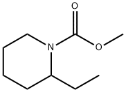 1-피페리딘카르복실산,2-에틸-,메틸에스테르 구조식 이미지