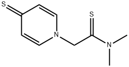 1(4H)-Pyridineethanethioamide,  N,N-dimethyl-4-thioxo- Structure