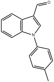 1-(4-Methylphenyl)-1H-indole-3-carbaldehyde 구조식 이미지