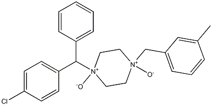 메클리진N',N''-이산화물 구조식 이미지