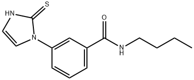 N-Butyl-3-(2-sulfanylidene-2,3-dihydro-1H-imidazol-1-yl)benzamide Structure