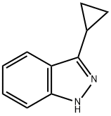 3-cyclopropyl-1H-indazole Structure