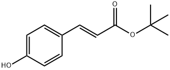 2-Propenoic acid, 3-(4-hydroxyphenyl)-, 1,1-diMethylethyl ester, (2E)- Structure