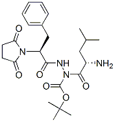 tert-butyloxycarbonylleucyl-aminosuccinyl-phenylalaninamide Structure