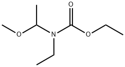 Carbamic  acid,  ethyl(1-methoxyethyl)-,  ethyl  ester  (9CI) Structure