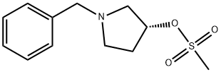 (R)-1-BENZYL-3-MESYLOXY PYRROLIDINE Structure