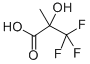 2-(TRIFLUOROMETHYL)-2-HYDROXYPROPIONIC ACID 구조식 이미지