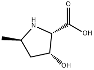 L-Proline, 3-hydroxy-5-methyl-, (3R,5R)- (9CI) Structure