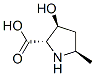 D-프롤린,3-하이드록시-5-메틸-,(2알파,3베타,5베타)-(9CI) 구조식 이미지