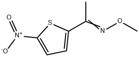 2-Ацетил-5-nitrothiophene O-метил оксим структурированное изображение