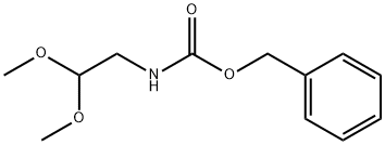 2-(Cbz-aMino)acetaldehyde DiMethyl Acetal Structure