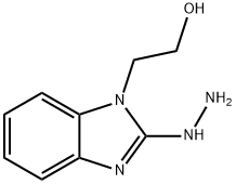 2H-Benzimidazol-2-one,1,3-dihydro-1-(2-hydroxyethyl)-,hydrazone(9CI) Structure