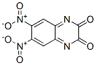 6,7-Dinitro-2,3-quinoxalinedione Structure