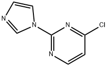 4-chloro-2-(1H-imidazol-1-yl)pyrimidine Structure