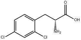 D-2,4-DICHLOROPHENYLALANINE Structure
