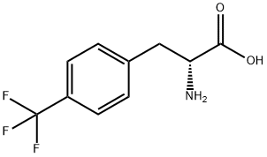 4-(Trifluoromethyl)-D-phenylalanine 구조식 이미지