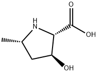 L-Proline, 3-hydroxy-5-methyl-, (3S,5S)- (9CI) Structure