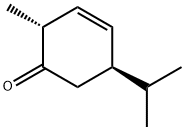 3-Cyclohexen-1-one,2-methyl-5-(1-methylethyl)-,(2R-trans)-(9CI) 구조식 이미지
