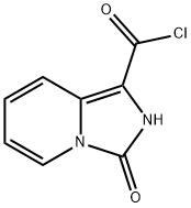 Imidazo[1,5-a]pyridine-1-carbonyl chloride, 2,3-dihydro-3-oxo- (9CI) Structure