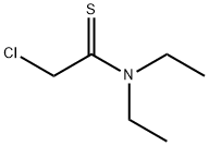 2-클로로-N,N-디에틸에탄티오아미드 구조식 이미지