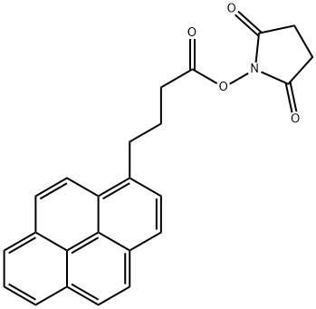 N-HydroxysucciniMidyl Pyrenebutanoate Structure