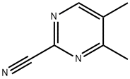 2-Pyrimidinecarbonitrile, 4,5-dimethyl- (9CI) Structure