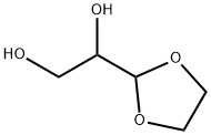 1,2-Ethanediol, 1-(1,3-dioxolan-2-yl)- Structure