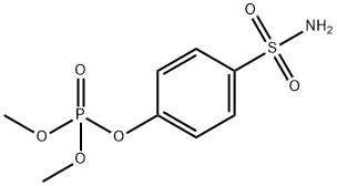인산디메틸4-설파모일페닐에스테르 구조식 이미지