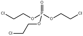 Tris(2-chloroethyl) phosphate Structure