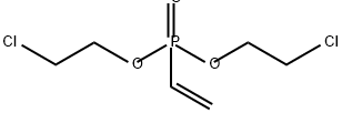 Bis(2-chloroethyl) vinylphosphonate 구조식 이미지