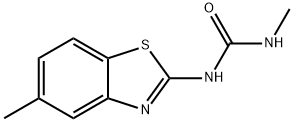 요소,N-메틸-N-(5-메틸-2-벤조티아졸릴)-(9CI) 구조식 이미지