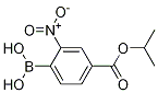4-(이소프로폭시카르보닐)-2-니트로페닐보론산 구조식 이미지