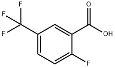 2-фтор-5-(трифторметил) бензойную кисло структурированное изображение