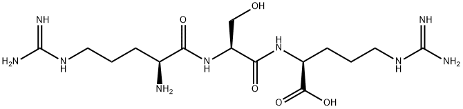 H-ARG-SER-ARG-OH ACETATE SALT 구조식 이미지