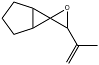 Spiro[bicyclo[3.1.0]hexane-6,2-oxirane],  3-(1-methylethenyl)- Structure