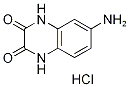 6-Amino-1,4-dihydro-quinoxaline-2,3-dionehydrochloride Structure