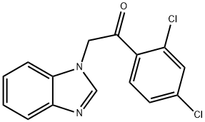 Ethanone,  2-(1H-benzimidazol-1-yl)-1-(2,4-dichlorophenyl)- Structure