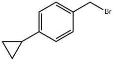 1-(bromomethyl)-4-cyclopropylbenzene Structure