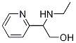 2-(에틸아미노)-2-(피리딘-2-일)에탄올 구조식 이미지