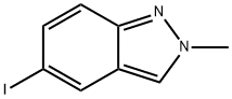 5-Iodo-2-methyl-2H-indazole 구조식 이미지