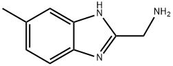 1H-Benzimidazole-2-methanamine,5-methyl-(9CI) Structure